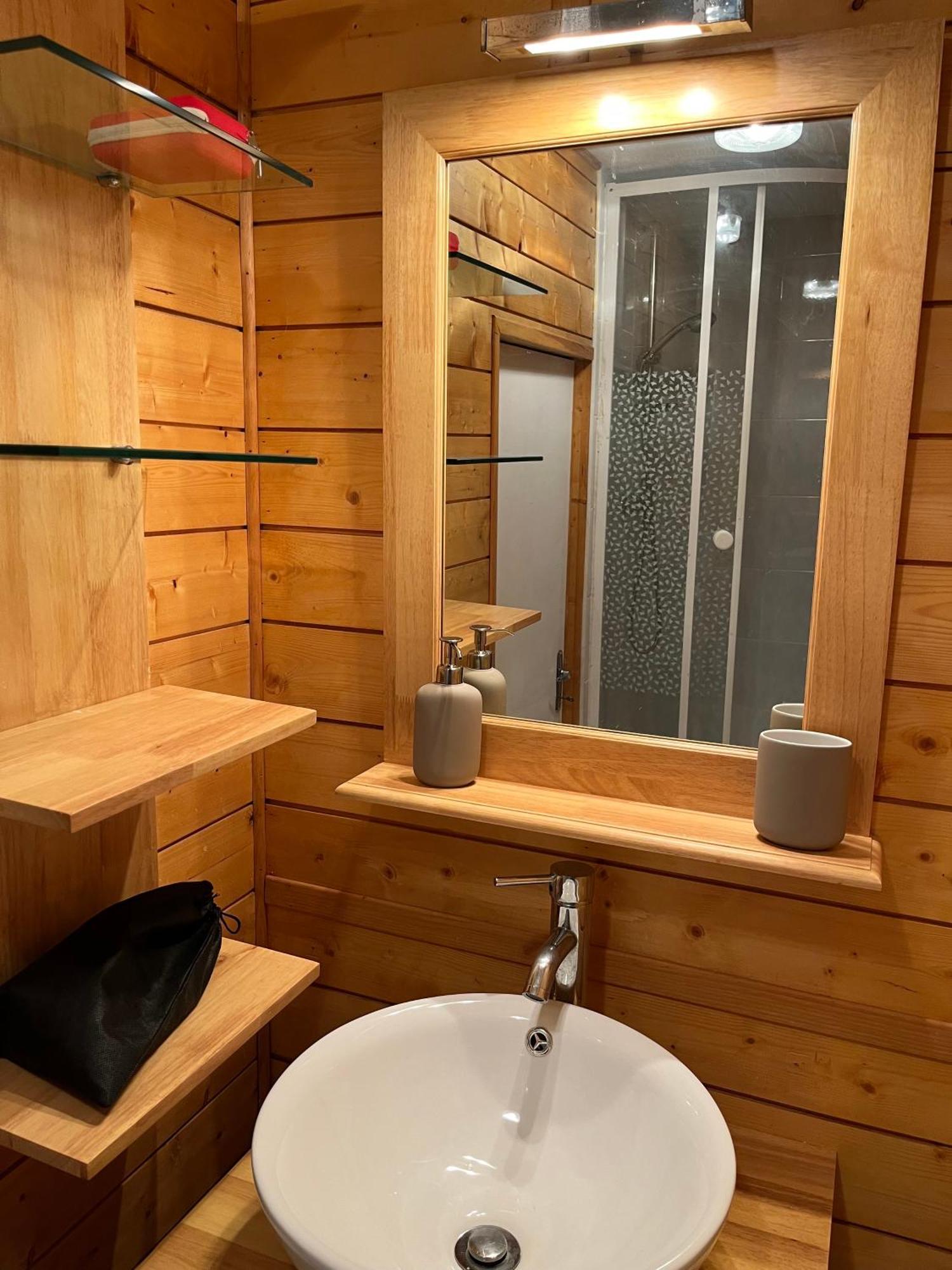 Chalet Des Myrtilles - Chalet Cosy Avec Vue アレット エクステリア 写真