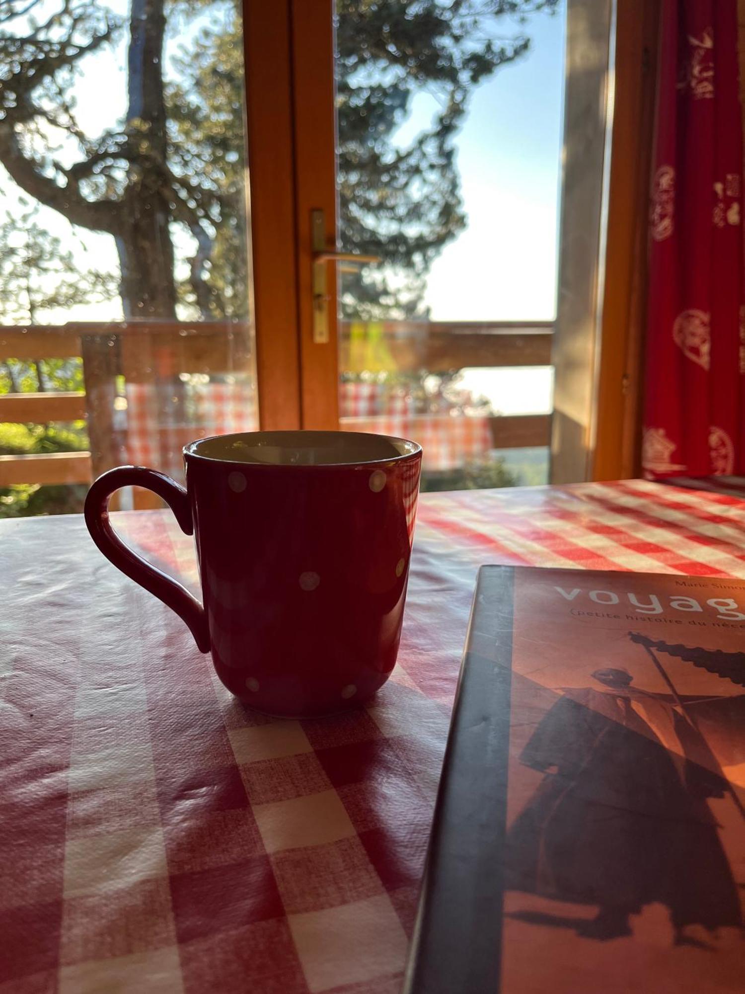 Chalet Des Myrtilles - Chalet Cosy Avec Vue アレット エクステリア 写真